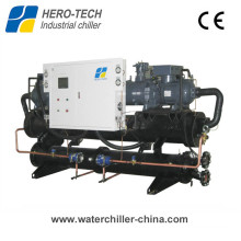 -30c 100kw Water Cooled Low Temperature Screw Chiller/Refrigeration Equipment